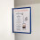 LEVIATAN | Wall Display Board System | Wall Lectern | Document Organiser | Consultation and Presentation Documents | Plastic Case for Papers | Include 4