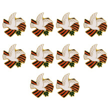 Brosche mit russischer Flagge zum Tag des sowjetischen-Style3.