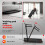 Sperax 4‑in‑1 Foldable Vibration Walking Pad, 2.5HP Home Treadmill, 6