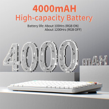 nuphy Air75 V3 Hot Swappable wireless mechanical keyboard, 84 keys 75% Custom low profile keyboard with Knob, RGB Backlit,Support Bluetooth/2.4GHz/USB