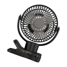 4-Gang-Desktop-Ventilator,-Schwarz 4000