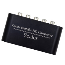 Portable HDTV YPBPR Video Sound Converter Resolution Adjustment