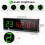 PELLOR Gym Timer, Gym Clock, LED Countdown Countdown Digital Wall Clock, Interval Timer With Stopwatch, Adjustable Brightness, Training Timer With Rem 4