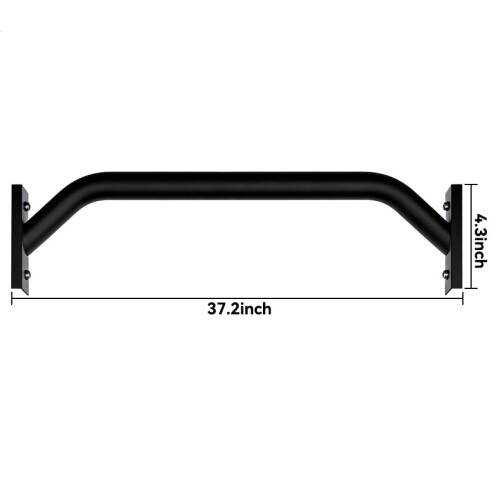 WATBKHE Power Tower Pull Up Dip Station Foldable, Pull Up Bar Station Adjustable, Multi-Function Home Gym, Strength Training Fitness Equipment (Black- 2