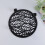 Iron Rolling Plant Bracket With Caster Round Iron Flower Top 7
