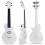 RockJam Carbon Fibre Ukulele with Case, Capo & Strap 2