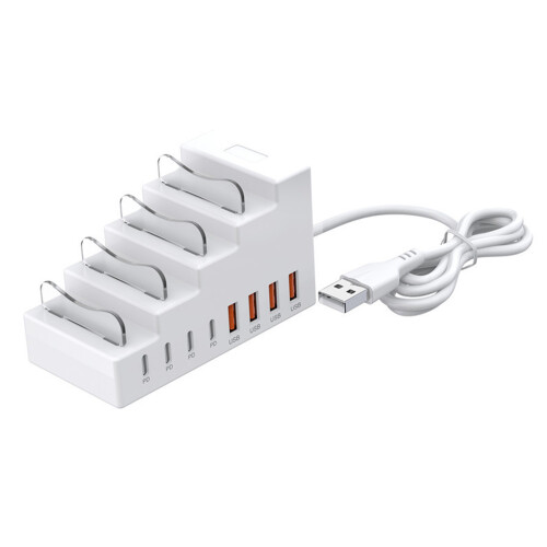 4 Port USB Power Supply Unit Having Advanced Design And 18W Fast