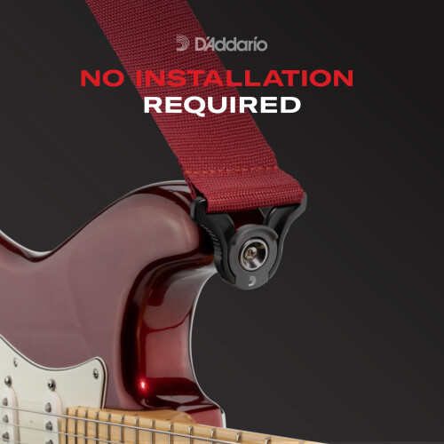 D'Addario Auto Lock Guitar Strap, Skater Stars 2
