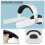 Head strap compatible with and designed for Meta Quest 2 adjustable Elite style headstrap enhanced comfortable support VR Headset Accessories Solution 4