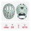 Abus Casque Vélo Enfant - ABUS - SMILEY 3.0 - In-Mold - Ajustement Zoom Ace - Ventilation Optimale 3
