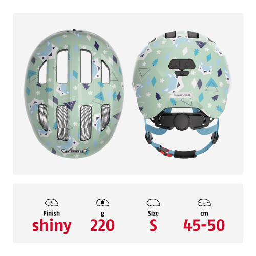 Abus Casque Vélo Enfant - ABUS - SMILEY 3.0 - In-Mold - Ajustement Zoom Ace - Ventilation Optimale 2