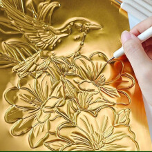 Foil Transfer Set For Scrapbook Embellishments And Mixed Art-A