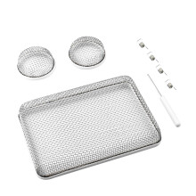 Universal Trailer Vent Cover Rustproof Mesh Cover For-Type B