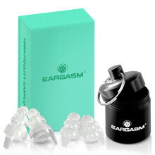 Eargasm High Fidelity Afterglow Glow-in-The-Dark Earplugs for Concerts, Festivals, Musicians, DJs, Night-Life Hearing Protection - Reusable Ear Plugs