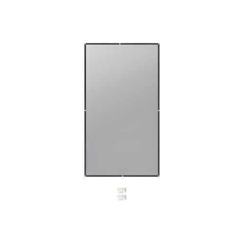 Multipurpose Metal Projection Screen 16:9 Black Frame-84 inch