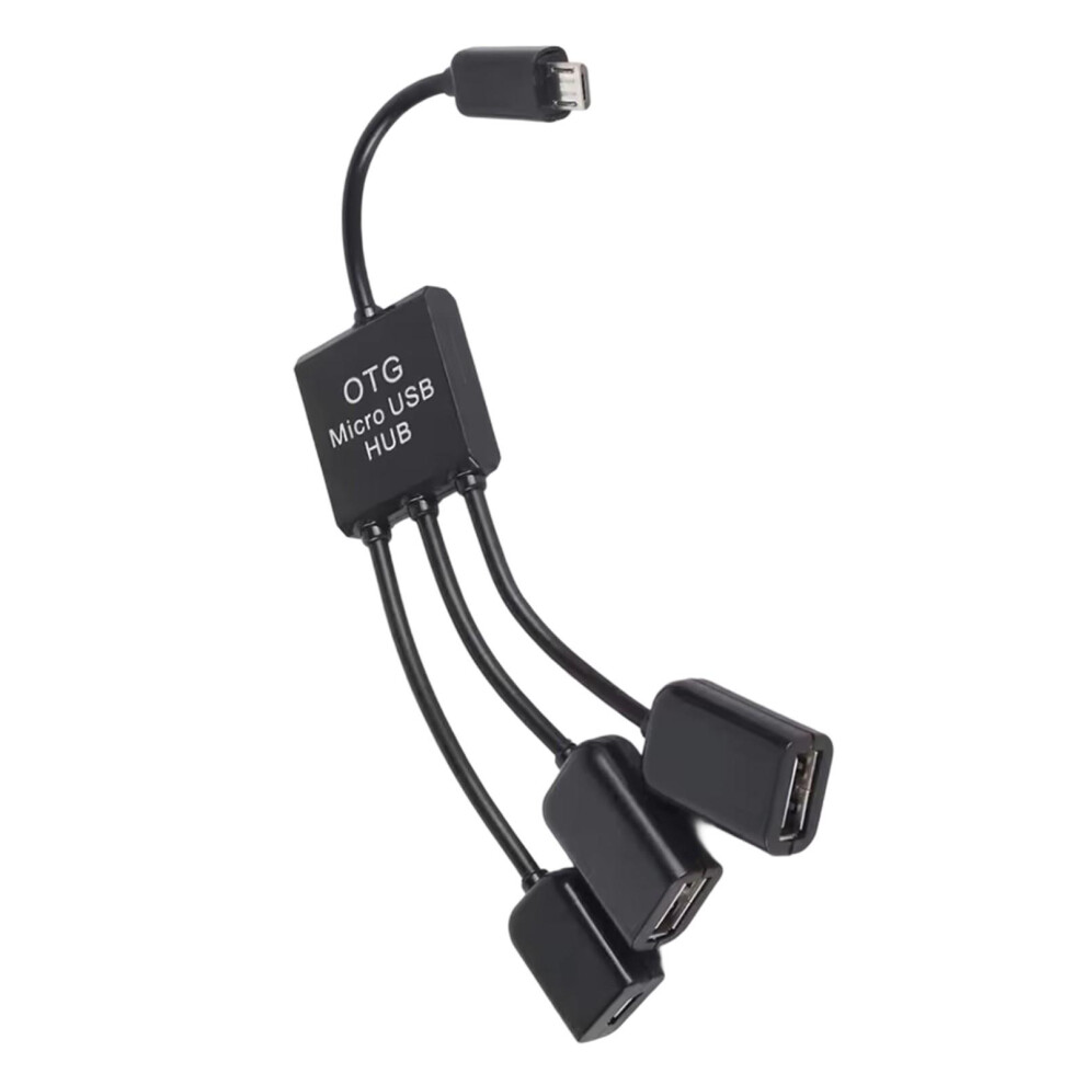 Type C Otg Hub With 3 Port Smartphones And Tablets Flexible-Usb 7704001113525