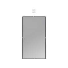 Multipurpose Metal Projection Screen 16:9 Black Frame-100 inch