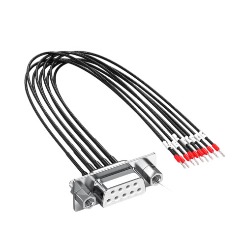 Industrial DB15 DB25 HDB15 Data Cable With-0.5m DB9 female