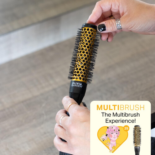 Olivia Garden Multibrush 4er-Set 25 mm 1
