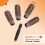 Olivia Garden Multibrush 4er-Set 35 mm 4