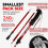 DOBESTS Folding Walking Poles 2 Pack, Lightweight Collapsible Hiking Poles 2