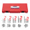 Zoomtools 131pcs Thread Repair Kit HSS Drill Thread Insert Repair Tool Metric M5 M6 M8 M10 M12 6