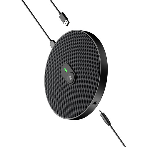 Metalen desktopmicrofoon 360 Full Range Pickup voor online