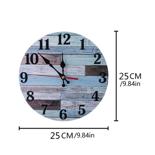 Battery Operated Wall Clock Silents None Ticking Wall Clock-5