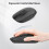 2Pack-Rii RK211 Wireless keyboard and Mouse Set(Black) 6