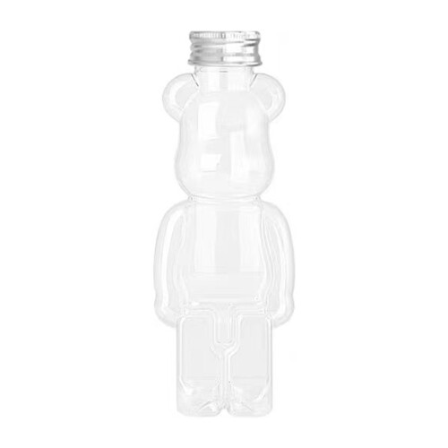 Cană de apă în formă de urs, plastic transparent alimentar,