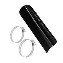 Motorcycle Accessories Exhaust Pipe Guard With Metal-Silver B