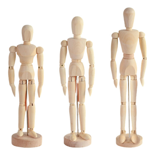 Zeichenfigur für Künstler mit-12 Zoll 1