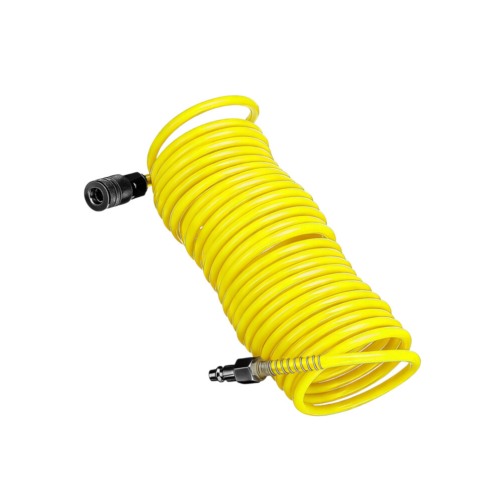 1/4In Quick Coupler Pneumatic Tubing Quick Coupling- Yellow 7751001352843