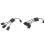 Universal USB C Splitter with USB and USB Port PVC-TypeC 3