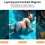 Long Lasts Polyester Projector Screen High Contrast-100 inch 7