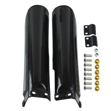 Motorcycle Front Fork Protectors Front Fork Guard-Black 24cm