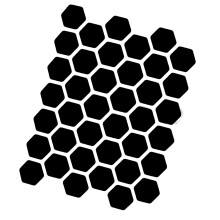 Reflective Strips Enhances Riding Visibility Universal-hexagon