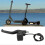 Black Plastic Left Brake Lever - Replacement for Razor Electric Scooter 5