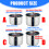 Stainless Steel Rice Cooker Inner Pot Replacement Electric-D 5