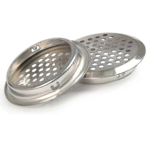 Grilles de ventilation, 50 pièces en acier inoxydable pour conduits 2