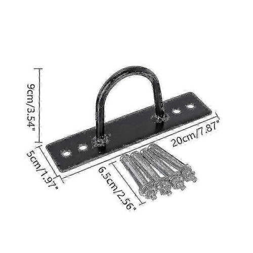 Fixation murale pour rangement de vélos - Support résistant 300 kg avec vis 2
