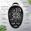 Grip Strength Trainer, Grip Strength Tester Hand Grip Exerciser Auto Capturing Digital Hand Dynamometer 6