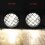 2pcs Headlight Assembly for Banshee 1987 - 2006 with Lens, Bulb & Grill 3
