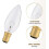 Dimmable B15 candle bulb 10 pack for soft warm white 2700K lighting 4