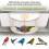 Adjustable Seed Window Bird Feeder for Home180?? Visibility 6