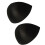 Breathable Cotton Hat Formers with Sweat Absorption-Black 1