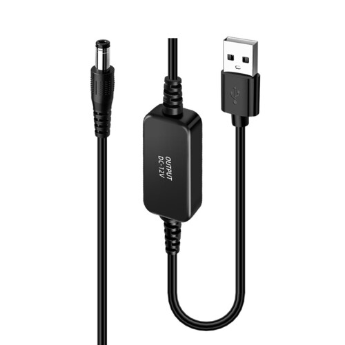 Reliable 5V to 12V Boost Cable Step Up Cable Short Circuits