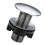 Sink Plug Hole Cover Replacement Washbasin-bright silver L 1