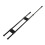 Accessory Telescopic Rods Adjustable-1 set black 50 to 90 1