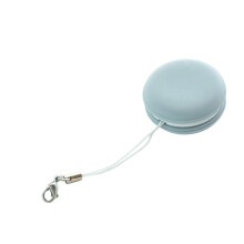 Portable Hanging Macaron Decor Cleaner for Smartphone-Blue